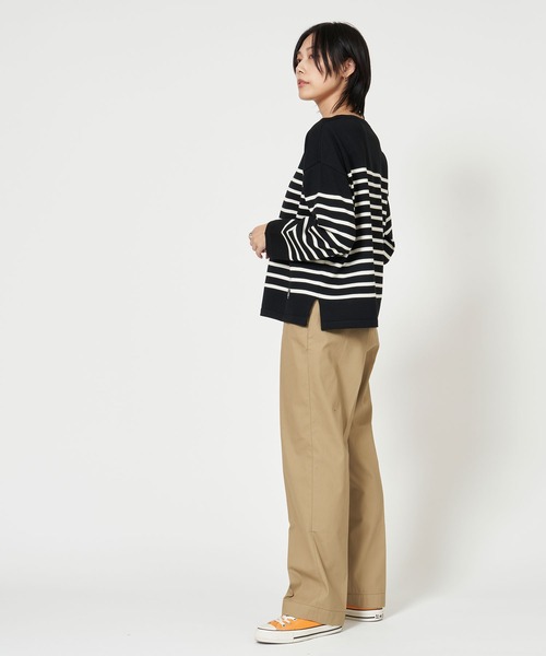 ORCIVAL(オーシバル)の「BOAT NECK PULLOVER(ニット/セーター・レディース・ホワイト系その他/ブラック系その他・1)」の9枚目の写真