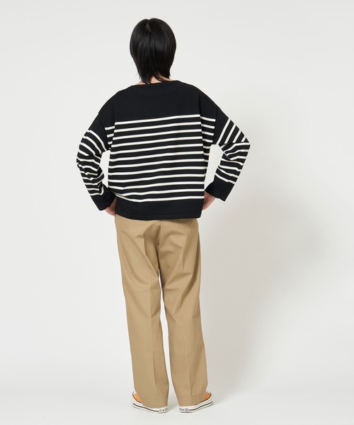 ORCIVAL(オーシバル)の「BOAT NECK PULLOVER(ニット/セーター・レディース・ホワイト系その他/ブラック系その他・1)」の10枚目の写真