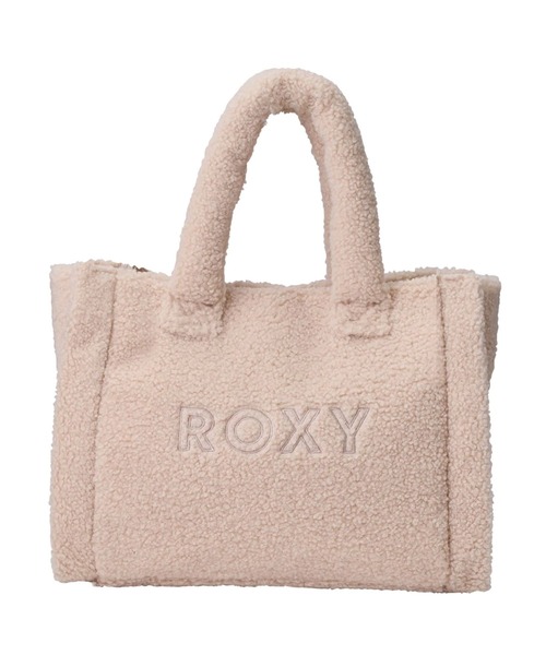 ROXY（ロキシー）の「SPRINGY WINGY TOTE /ロキシーロゴボアミニトートバッグ（トートバッグ・レディース・ピンク/ベージュ/グレー・FREE）」の2枚目の写真