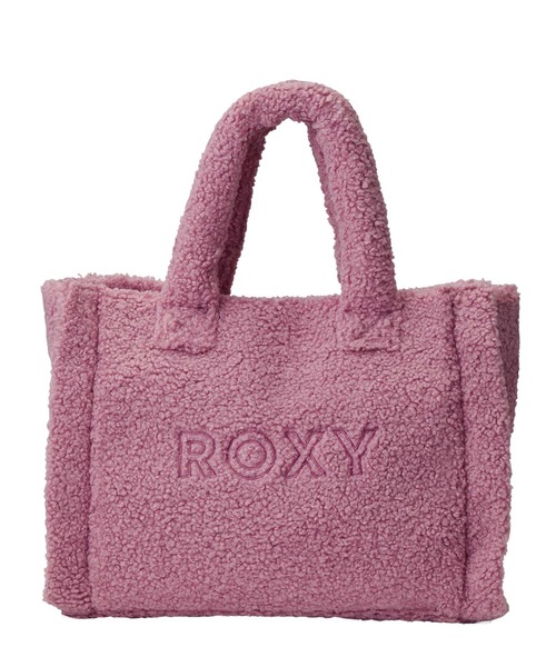 ROXY（ロキシー）の「SPRINGY WINGY TOTE /ロキシーロゴボアミニトートバッグ（トートバッグ・レディース・ピンク/ベージュ/グレー・FREE）」の3枚目の写真