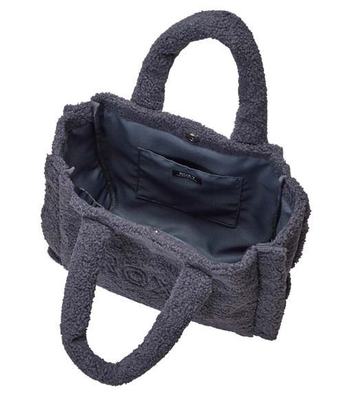 ROXY（ロキシー）の「SPRINGY WINGY TOTE /ロキシーロゴボアミニトートバッグ（トートバッグ・レディース・ピンク/ベージュ/グレー・FREE）」の6枚目の写真