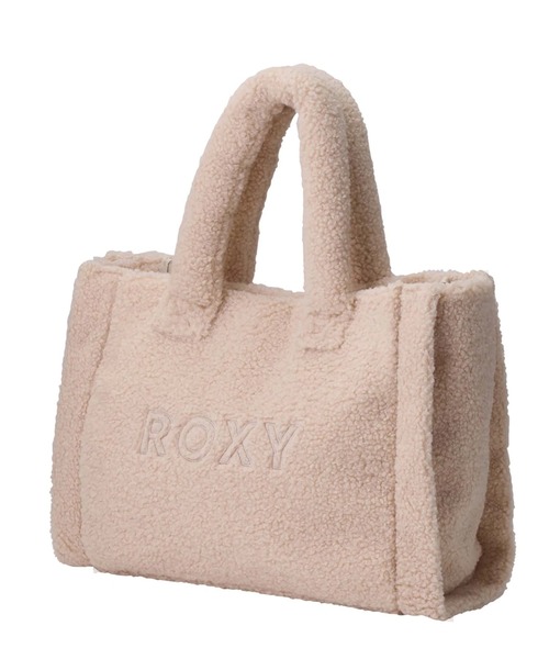 ROXY（ロキシー）の「SPRINGY WINGY TOTE /ロキシーロゴボアミニトートバッグ（トートバッグ・レディース・ピンク/ベージュ/グレー・FREE）」の8枚目の写真