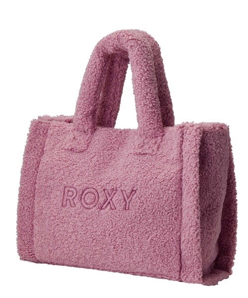 ROXY（ロキシー）の「SPRINGY WINGY TOTE /ロキシーロゴボアミニトートバッグ（トートバッグ・レディース・ピンク/ベージュ/グレー・FREE）」の11枚目の写真