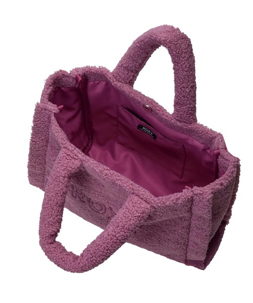 ROXY（ロキシー）の「SPRINGY WINGY TOTE /ロキシーロゴボアミニトートバッグ（トートバッグ・レディース・ピンク/ベージュ/グレー・FREE）」の12枚目の写真