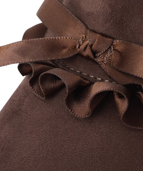 リボン3連フリルブーツ（ブーツ）｜cs T&P（シーエスティーアンドピー）