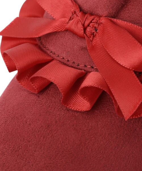 リボン3連フリルブーツ（ブーツ）｜cs T&P（シーエスティーアンドピー）