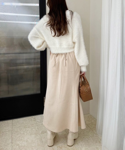 バックリボンアソートマーメイドスカート（スカート）｜one after