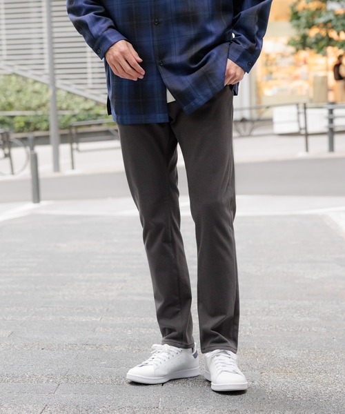 GLOBAL WORK Smile Seed Store（グローバルワーク スマイルシードストア）の「ストレッチツイル起毛スキニーパンツ/115890（その他パンツ・メンズ・ブラック/ネイビー/チャコール・SMALL/X-LARGE/LARGE/MEDIUM）」の3枚目の写真
