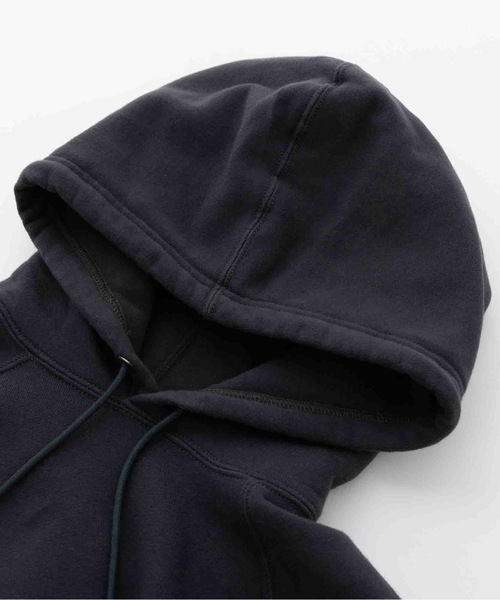 SEA（シー）の「コンパクトラグラン スウェットフーディ（スウェット・レディース・チャコールグレー/ホワイト/レッド・ONE SIZE）」の18枚目の写真