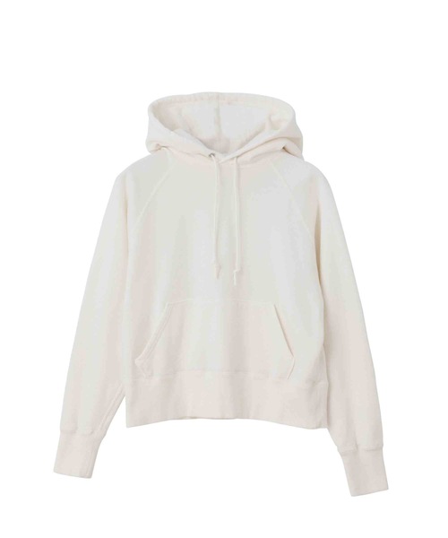 SEA（シー）の「コンパクトラグラン スウェットフーディ（スウェット・レディース・チャコールグレー/ホワイト/レッド・ONE SIZE）」の12枚目の写真