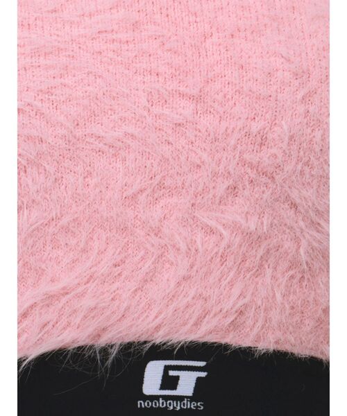 GYDA（ジェイダ）の「G noobgydiesシャギーニットトップス（ニット/セーター・レディース・ピンク/オフホワイト/ブラック・FREE）」の15枚目の写真