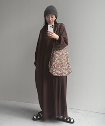 wee9s（ウィークス）の「super loose light sweatee one piece/ スーパールーズライトスウェッティーワンピース（ワンピース）」