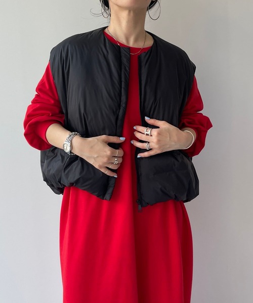 wee9s（ウィークス）の「super loose light sweatee one piece/ スーパールーズライトスウェッティーワンピース（ワンピース・レディース・ブラック/スカイブルー/パープル/オレンジ/チェリーピンク/ベビーピンク/レッド/グレー/ブルー/ネイビー/グリーン/ライラック/ブラウン・FREE/SHORT/LONG）」の18枚目の写真