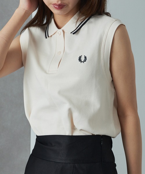 FRED PERRY】SLEEVELESS FRED PERRY SHIRT G7200（ポロシャツ