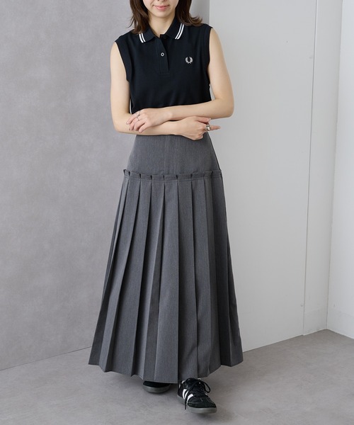 FRED PERRY(フレッドペリー)の「【FRED PERRY】SLEEVELESS FRED PERRY SHIRT G7200(ポロシャツ・レディース・ブラック/アイボリー/ホワイト・8/10)」の19枚目の写真