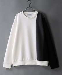 Cardboard Knit Sweat Shirt/別注 ダンボールニット オーバーサイズ トレーナー スウェット レディース メンズ