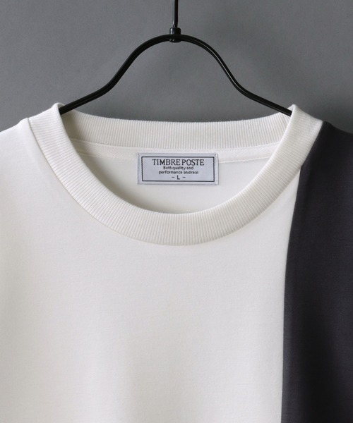 SITRY(シトリー)の「Cardboard Knit Sweat Shirt/別注 ダンボールニット オーバーサイズ トレーナー スウェット レディース メンズ(スウェット・メンズ・チャコール/ネイビー/ホワイト系その他/オフホワイト/ホワイト系その他2/ブラック系その他/ブラック/グレイッシュベージュ/ブラック系その他2・M/L/LL)」の15枚目の写真