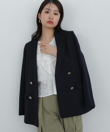 N.（N. Natural Beauty Basic） | ◆ダブルブレストテーラードジャケット(テーラードジャケット)