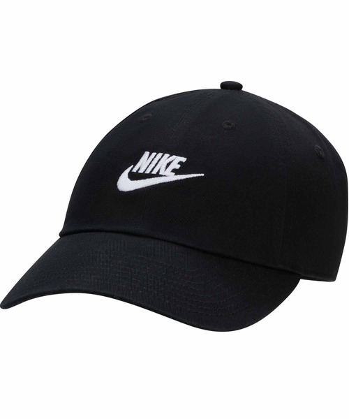 NIKE(ナイキ)の「ナイキ クラブ アンストラクチャード フューチュラ ウォッシュ キャップ /Nike Club Unstructured Futura Wash Cap FB5368-011 Black(キャップ・メンズ・ブラック・L/XL/M/L/S/M)」の3枚目の写真