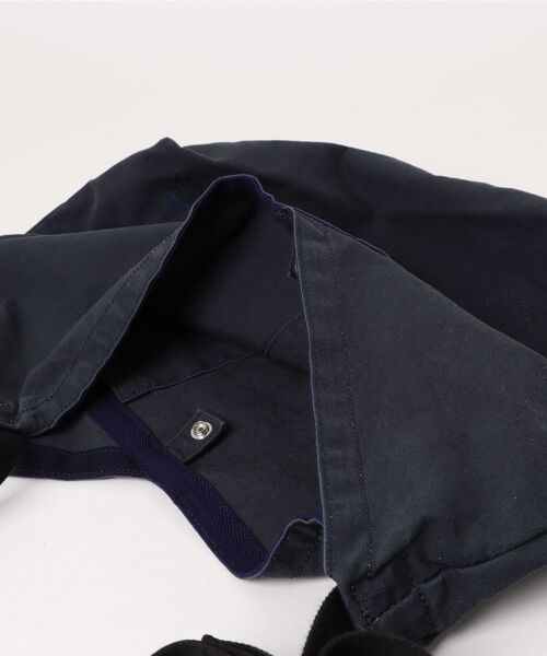 hobo(ホーボー)の「【hobo / ホーボー】AZUMA SHOULDER BAG M LIGHT CANVAS(ショルダーバッグ・メンズ・チャコール/ネイビー/ベージュ・FREE)」の6枚目の写真