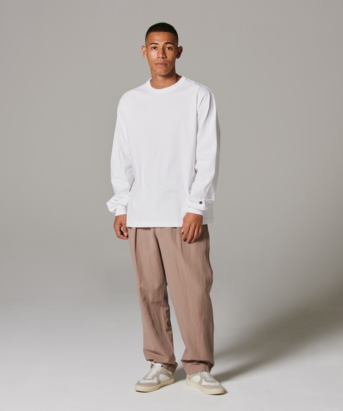 Champion(チャンピオン)の「【Champion/チャンピオン】メンズ MADE IN USA ティーテンイレブン ロングスリーブTシャツ(Tシャツ/カットソー・メンズ・ホワイト/ネイビー/ブラック/レッド系その他7/モスグリーン/シルバーグレー・X-LARGE/LARGE/MEDIUM/SMALL)」の17枚目の写真