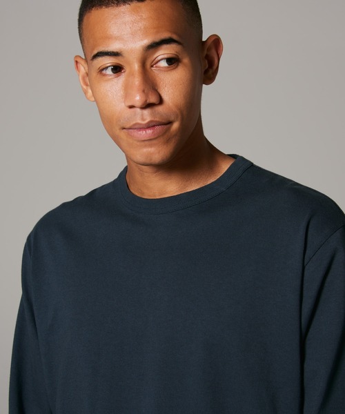 Champion(チャンピオン)の「【Champion/チャンピオン】メンズ MADE IN USA ティーテンイレブン ロングスリーブTシャツ(Tシャツ/カットソー・メンズ・ホワイト/ネイビー/ブラック/レッド系その他7/モスグリーン/シルバーグレー・X-LARGE/LARGE/MEDIUM/SMALL)」の21枚目の写真