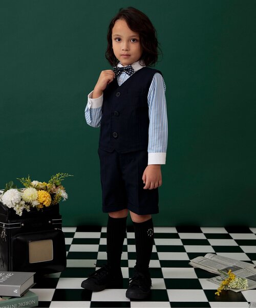 BREEZE(ブリーズ)の「チョウタイ(蝶ネクタイ・キッズ・ネイビー/ベージュ/イエロー/レッド・FREE)」の8枚目の写真