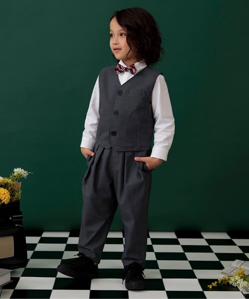 BREEZE(ブリーズ)の「チョウタイ(蝶ネクタイ・キッズ・ネイビー/ベージュ/イエロー/レッド・FREE)」の9枚目の写真