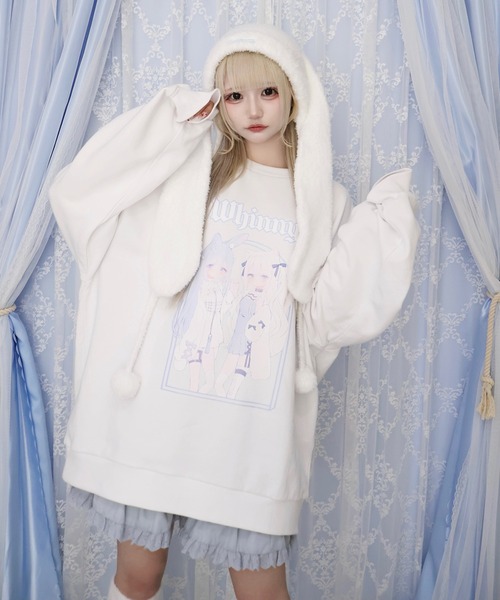 セール】Whinny/超天使ねこうさすうぇ~（スウェット）｜Whinny