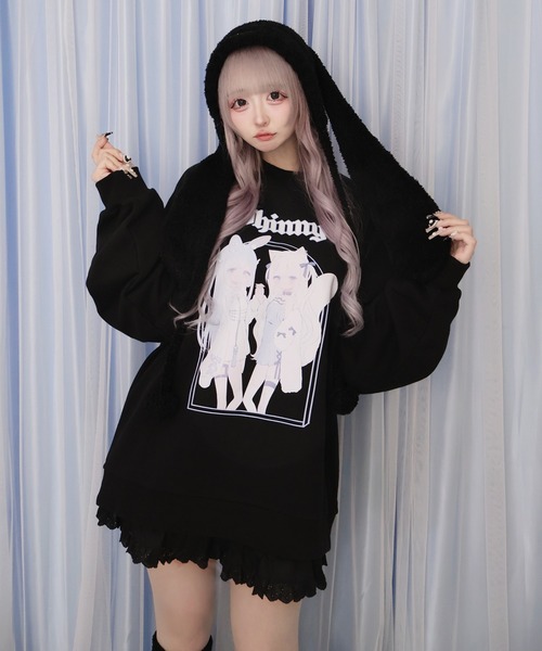 トレーナー スウェット Whinny/超天使ねこうさすうぇ~ レディース 超天使ねこうさすうぇ～ – WEGO ONLINE STORE