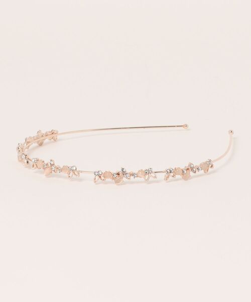 Port（ポート）の「【 Port / ポート 】 パール ビジュー メタル カチューシャ_（カチューシャ・レディース・ゴールド/ゴールド系その他/ピンクゴールド・FREE）」の7枚目の写真