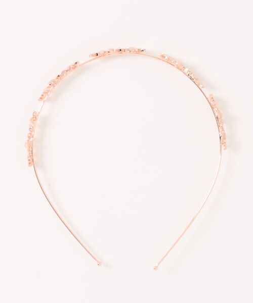 Port（ポート）の「【 Port / ポート 】 パール ビジュー メタル カチューシャ_（カチューシャ・レディース・ゴールド/ゴールド系その他/ピンクゴールド・FREE）」の20枚目の写真