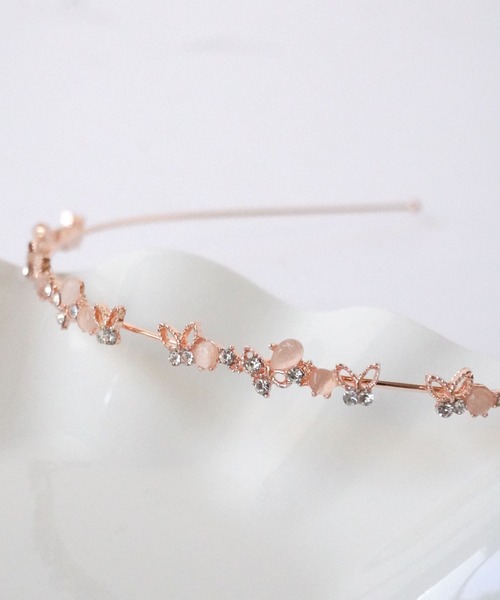 Port（ポート）の「【 Port / ポート 】 パール ビジュー メタル カチューシャ_（カチューシャ・レディース・ゴールド/ゴールド系その他/ピンクゴールド・FREE）」の16枚目の写真