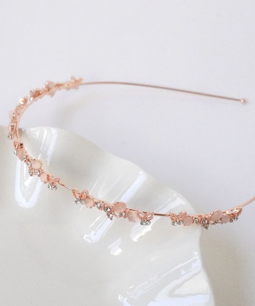 Port（ポート）の「【 Port / ポート 】 パール ビジュー メタル カチューシャ_（カチューシャ・レディース・ゴールド/ゴールド系その他/ピンクゴールド・FREE）」の18枚目の写真