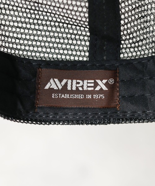 AVIREX(アヴィレックス)の「▼AVIREX▼NUMBERING MESH CAP(キャップ・メンズ・ネイビー/ブラック/グレー系カモフラージュ/グリーン系カモフラージュ/ホワイト・FREE)」の8枚目の写真
