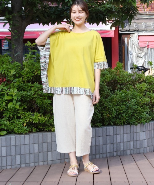 チチカカ(チチカカ)の「チェンマイコットンバルーンパンツ【WEB限定】(その他パンツ・レディース・ベージュ/ナチュラル/ブルー・FREE)」の11枚目の写真