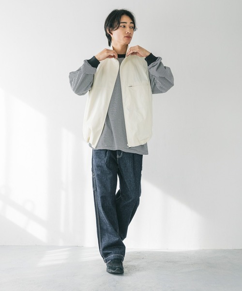 LOWRYS FARM（ローリーズファーム）の「ＴＥＤＤＹＢＥＡＲマルチボーダーＬＳ　 290284（Tシャツ/カットソー・メンズ・ブラック/ブルー・MEDIUM/LARGE）」の15枚目の写真