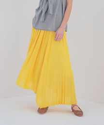 fit & flare panel long skirt(フィット＆フレアパネルロングスカート 