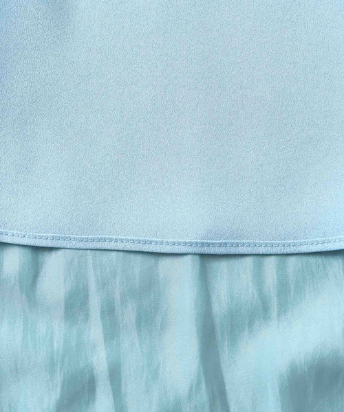 DRESSLAVE(ドレスレイブ)の「random tack asymmetry skirt(ランダムタックアシンメトリースカート)(スカート・レディース・イエロー/ブルー・38)」の15枚目の写真