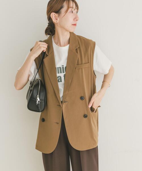 セール】ダブルブレストジレ（ベスト）｜ITEMS URBANRESEARCH