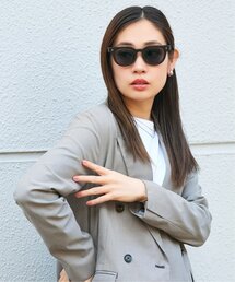 【WEB限定】ウェリントン型 調光サングラス|レンズの色が変わるサングラス|高級感|紫外線対策|UVカット|ユニセックス|ジャーナルスタンダードレリューム|Zoff|JOURNAL STANDARD relume