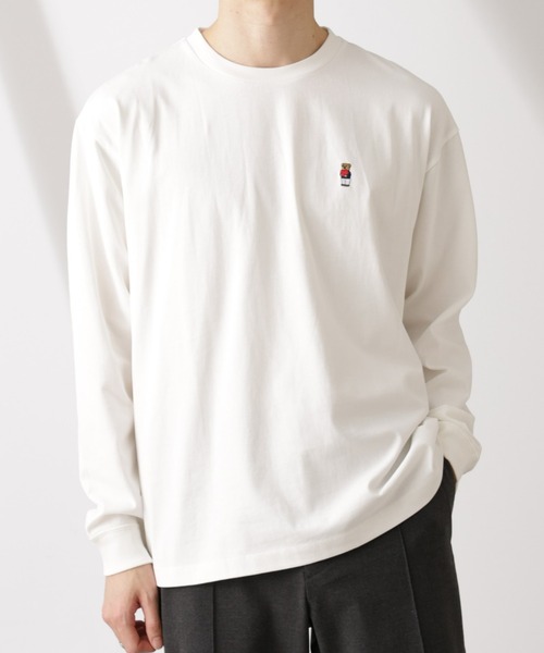 セール】ナノベアTシャツ 長袖（Tシャツ/カットソー）｜NANO universe