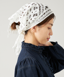 ASAUCE MELER/LA BOUCLE別注トライアングルスカーフ IENA LA BOUCLE（イエナラブークル）の「ASAUCE MELER