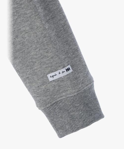 agnes b.（アニエスベー）の「agnes b. x HELLY HANSEN キッズ スウェットクルー（スウェット・キッズ・グレー系その他・LARGE/X-LARGE/X-SMALL/SMALL/MEDIUM）」の5枚目の写真