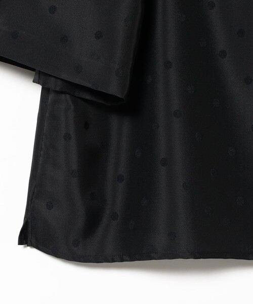 Demi-Luxe BEAMS（デミルクス ビームス）の「ドットジャガード パフスリーブ ブラウス［手洗い可］（シャツ/ブラウス・レディース・ブラック・38/36）」の15枚目の写真