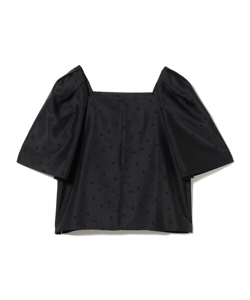 Demi-Luxe BEAMS（デミルクス ビームス）の「ドットジャガード パフスリーブ ブラウス［手洗い可］（シャツ/ブラウス・レディース・ブラック・38/36）」の16枚目の写真