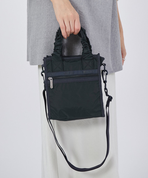 ●7741 LeSportsac レスポ ショルダーバッグ ディープシーブルー LARGE SPORTSACディープシーブルー（クロスボディ/ショルダー