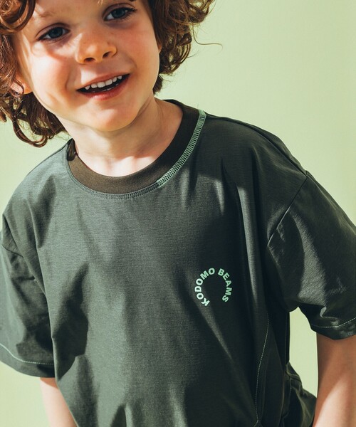 こども ビームス(コドモビームス)の「【UVカット/速乾】水陸両用 サイドポケット Tシャツ 2025SS(100~140cm)(Tシャツ/カットソー・キッズ・カーキ/オリーブ・100/110/120/130/140)」の11枚目の写真