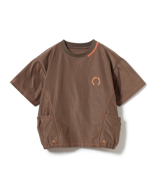 こども ビームス(コドモビームス)の「【UVカット/速乾】水陸両用 サイドポケット Tシャツ 2025SS(100~140cm)(Tシャツ/カットソー・キッズ・カーキ/オリーブ・100/110/120/130/140)」の16枚目の写真