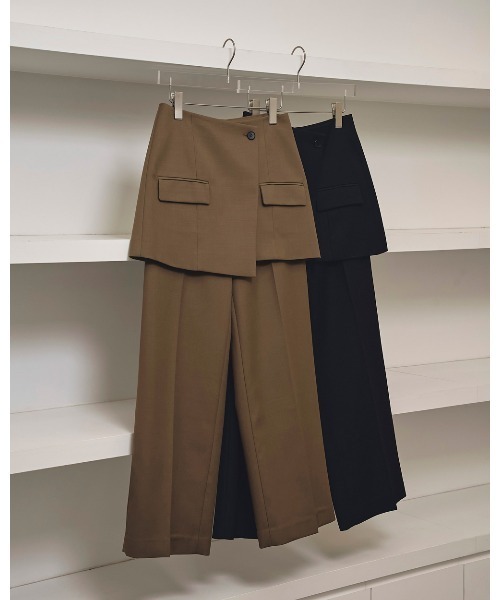 Layered Twill Trousers（その他パンツ）｜TODAYFUL（トゥデイ